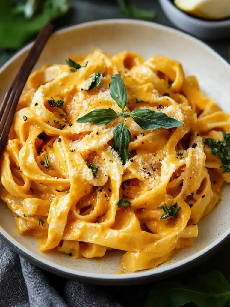 Creamy Pumpkin Pasta Recipe