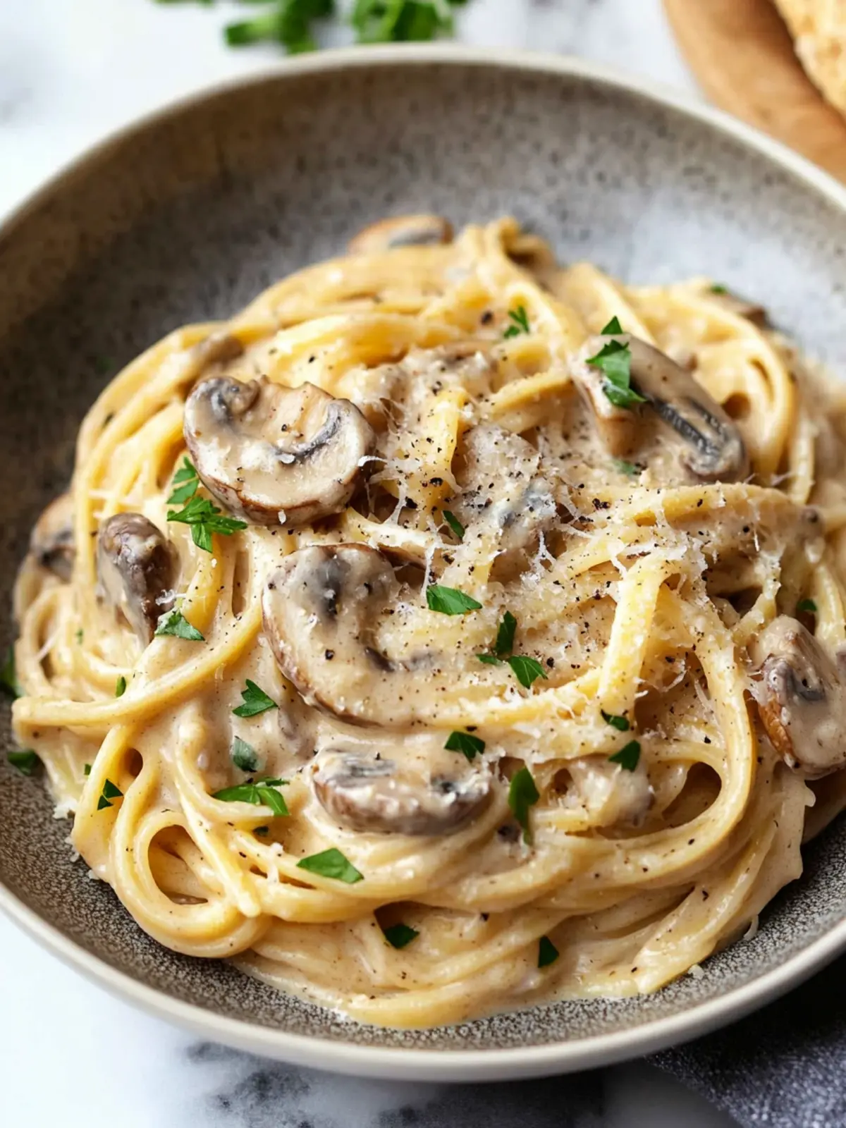 Creamy Mushroom Pasta