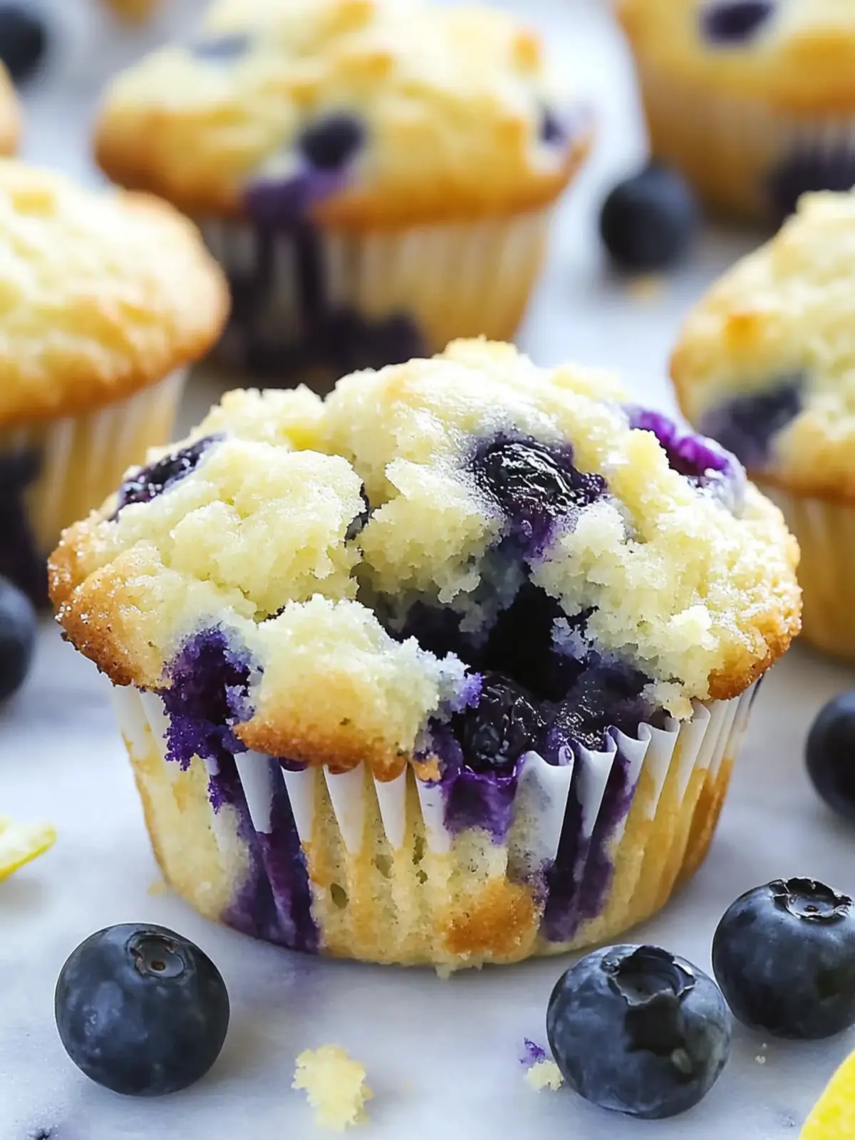 Moist Lemon Blueberry Muffins That Make Mornings Bright 4 Lemon Blueberry Muffins