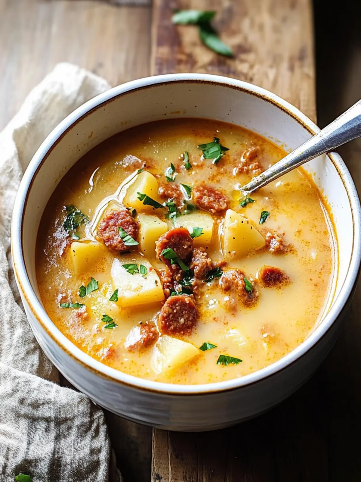 Spanish Potato Soup with Chorizo: Your New Comfort Food Favorite 2 Spanish Potato Soup with Chorizo