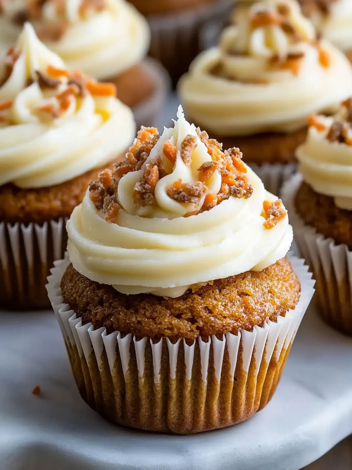 Moist Easy Carrot Cake Cupcakes with Creamy Frosting Delight 3 Easy Carrot Cake Cupcakes