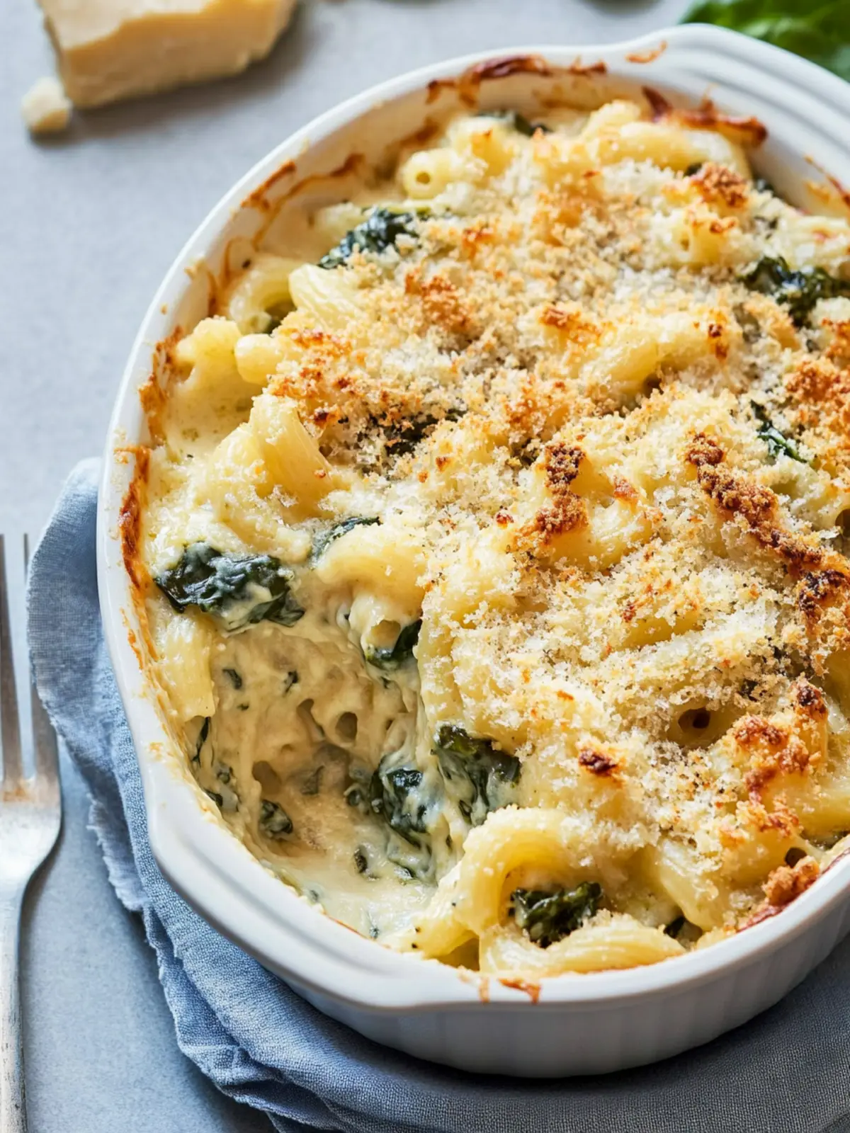 Indulge in Spinach Artichoke Macaroni & Cheese Bliss 4 Spinach Artichoke Macaroni & Cheese