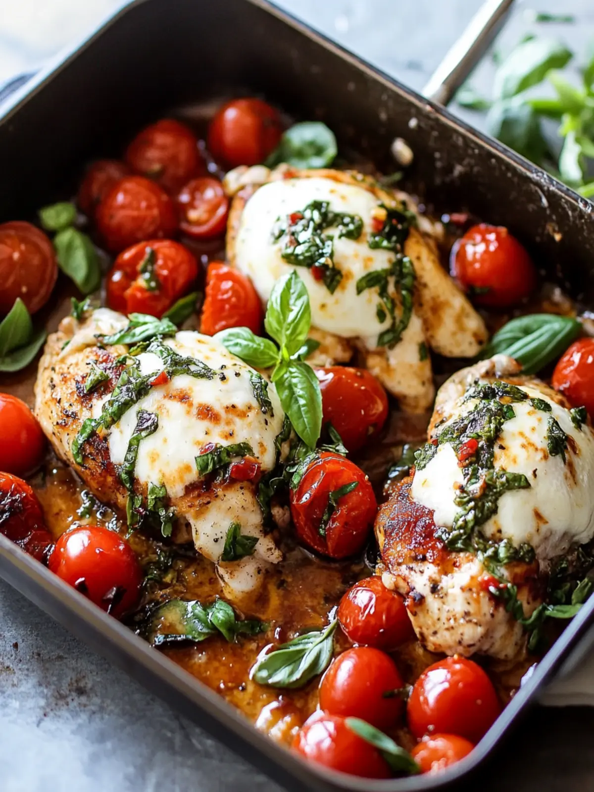 Savory Baked Caprese Chicken That'll Wow Your Dinner Guests 4 Baked Caprese Chicken