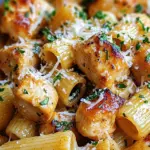 Garlic Butter Chicken with Rigatoni and Parmesan in 30 Minutes 9 Garlic Butter Chicken with Rigatoni and Parmesan