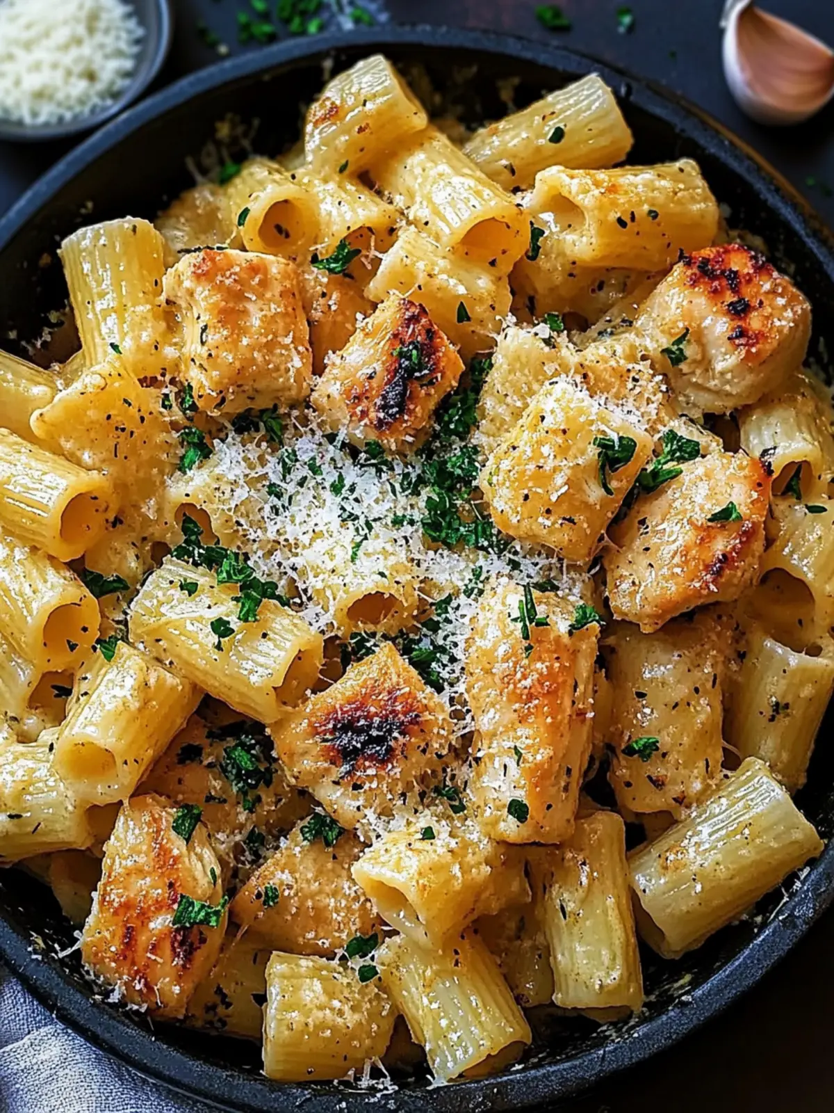 Garlic Butter Chicken with Rigatoni and Parmesan in 30 Minutes 4 Garlic Butter Chicken with Rigatoni and Parmesan