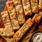 Cheesy Cottage Cheese Breadsticks