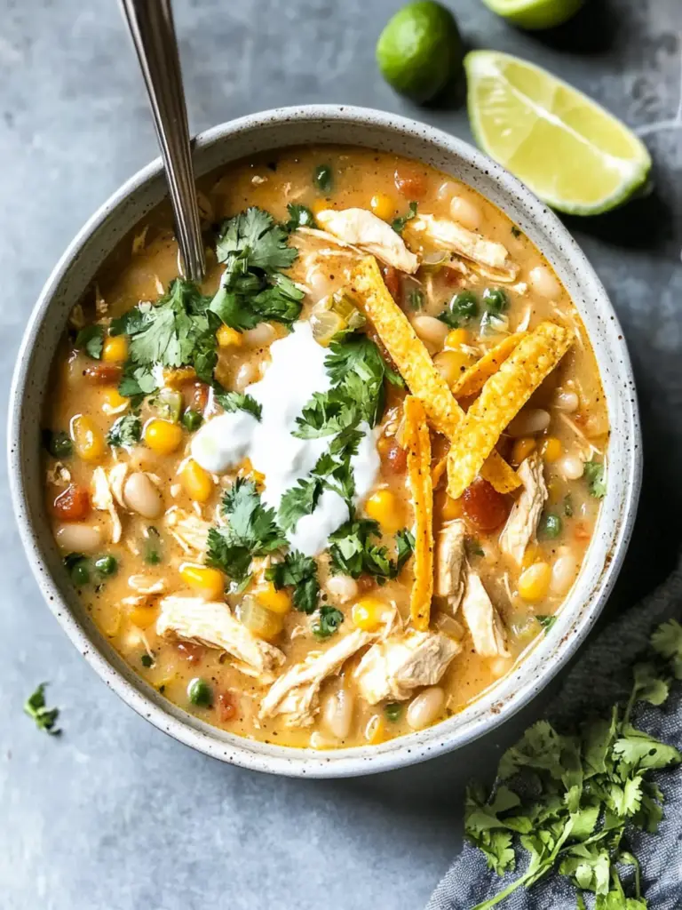 Instant Pot White Chicken Chili