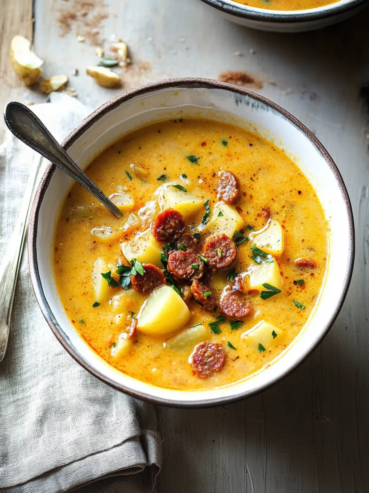 Spanish Potato Soup with Chorizo: Your New Comfort Food Favorite 4 Spanish Potato Soup with Chorizo