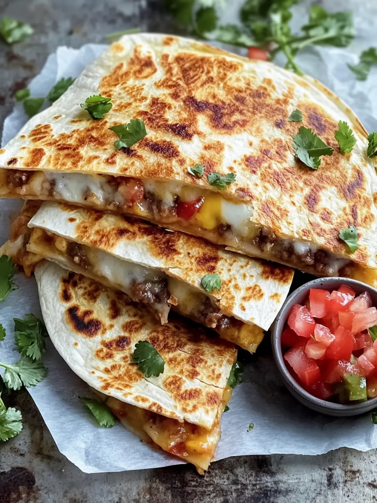Smashburger Quesadillas: Crunchy Comfort in Just 20 Minutes 4 Smashburger Quesadillas