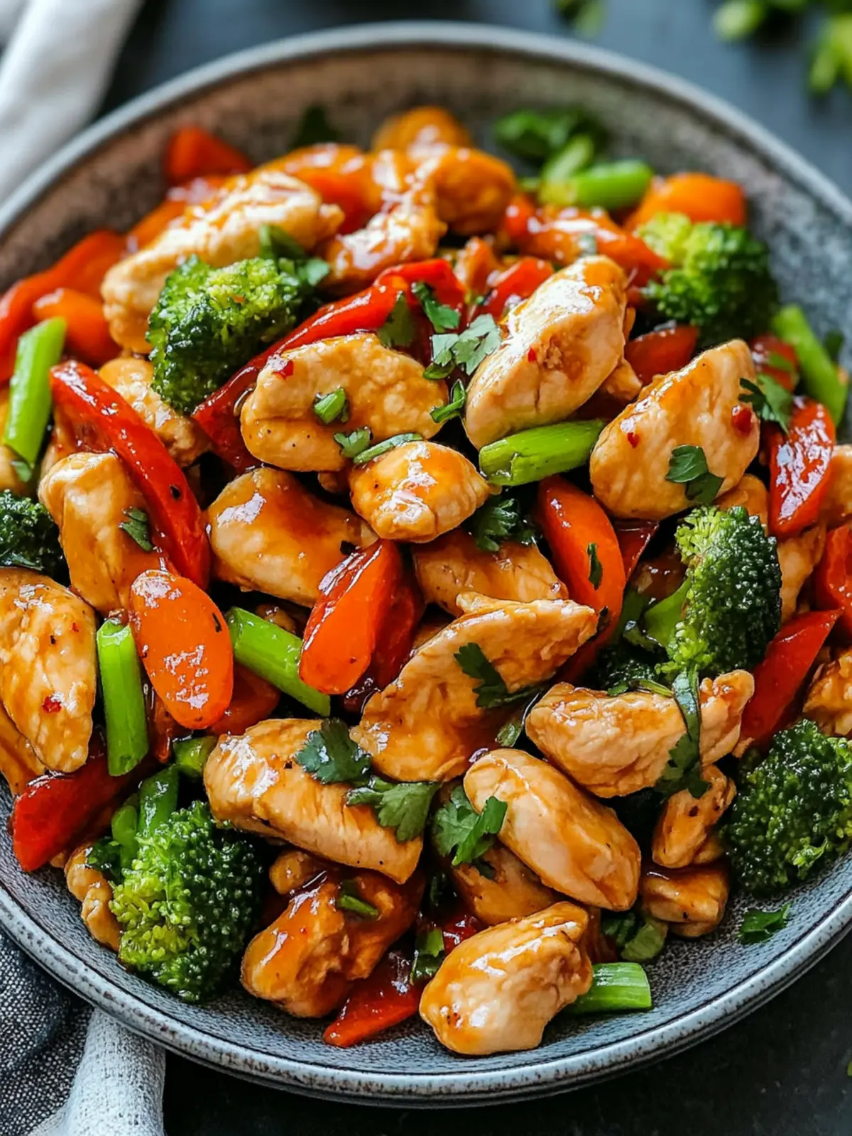 Honey Sriracha Chicken Stir Fry: Sweet & Spicy in 20 Minutes 2 Honey Sriracha Chicken Stir Fry – Sweet & Spicy (20 Minutes)