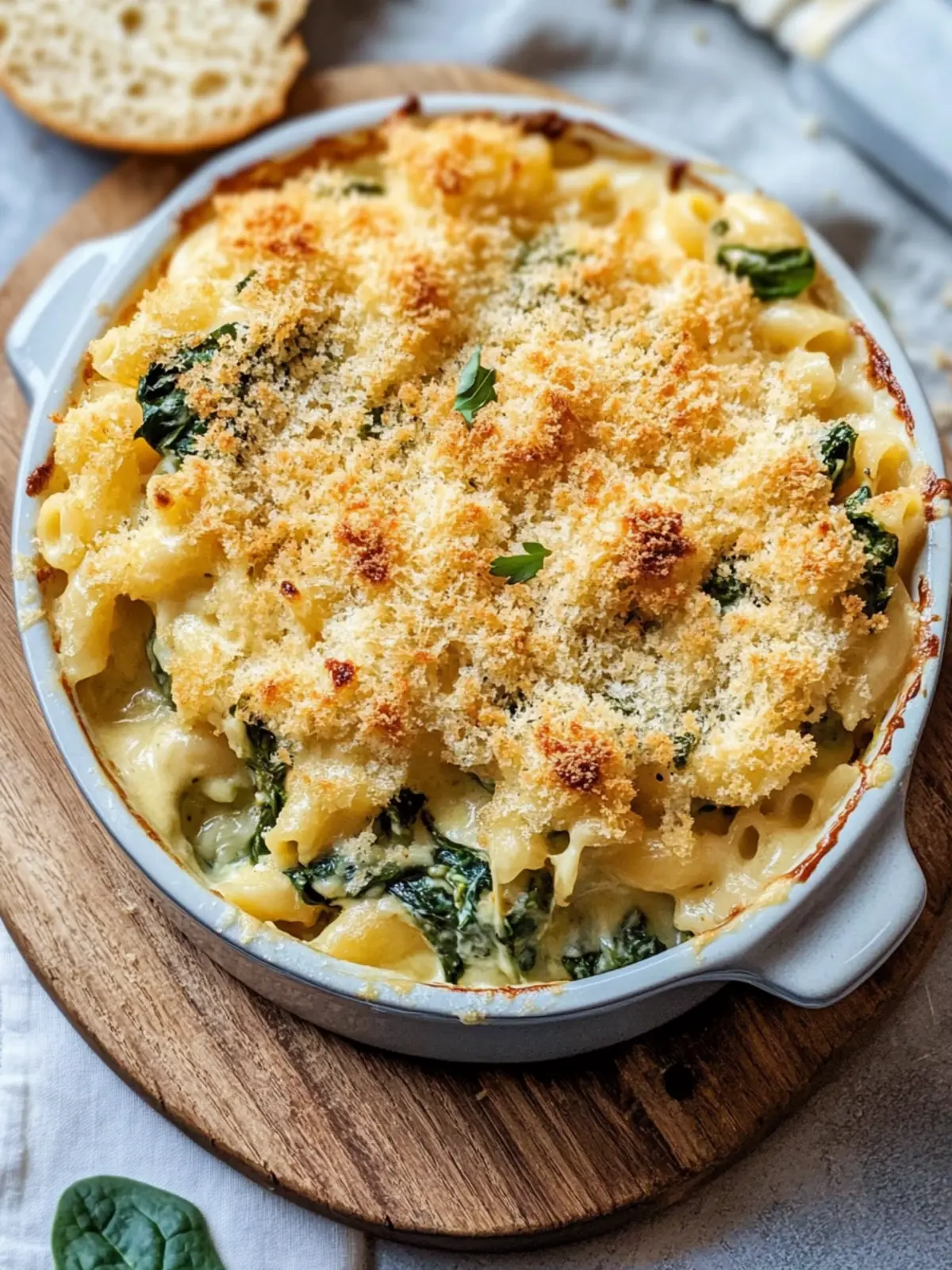 Indulge in Spinach Artichoke Macaroni & Cheese Bliss 5 Spinach Artichoke Macaroni & Cheese