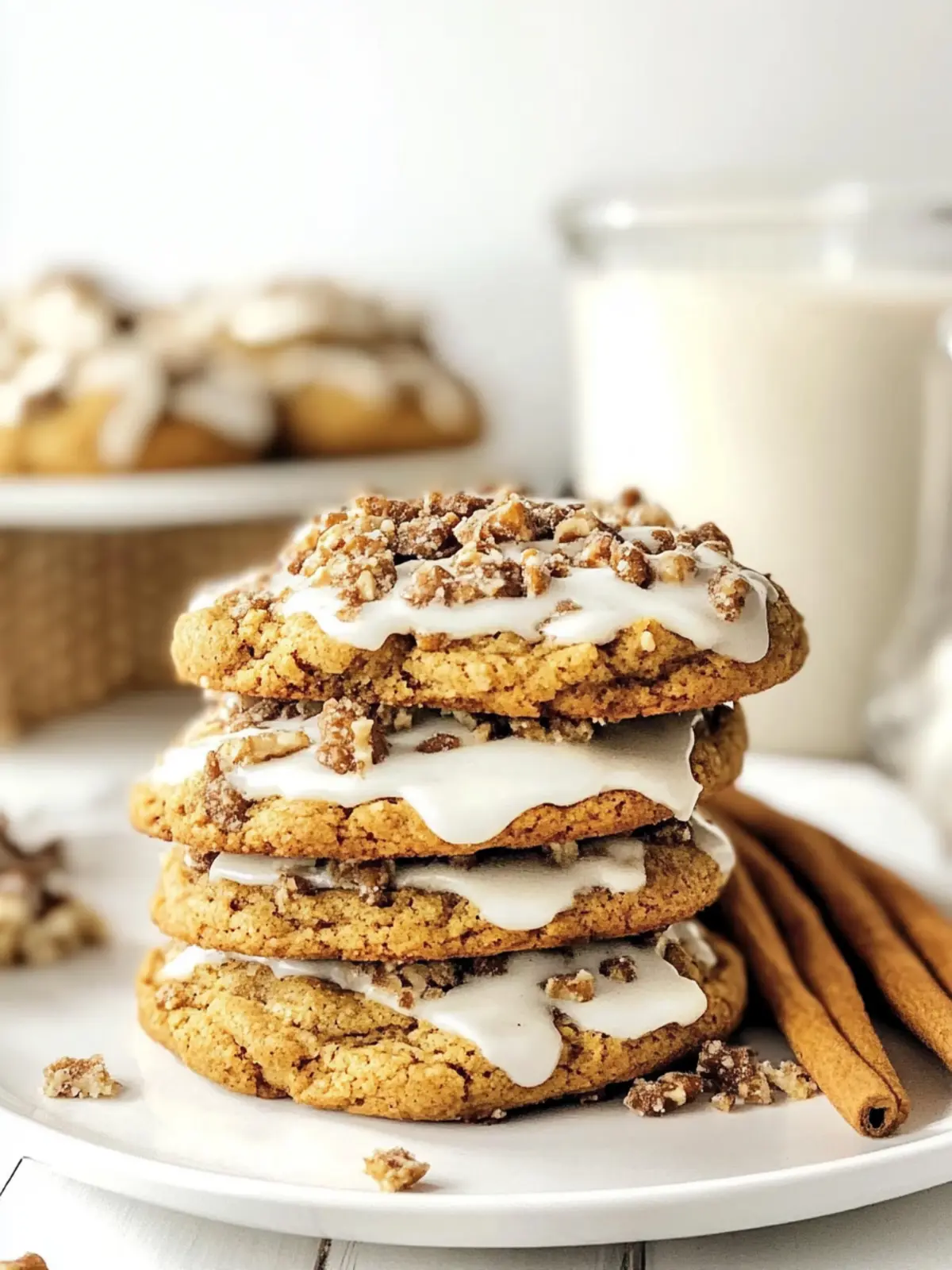 Pumpkin Coffee Cake Cookies
