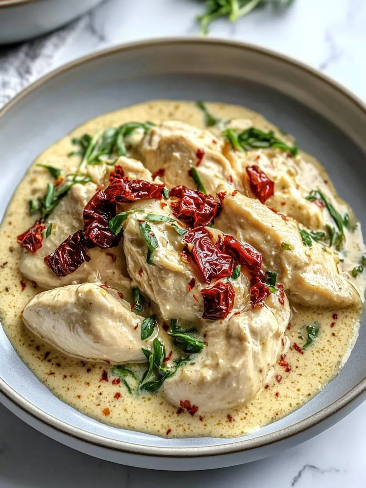 Keto Slow Cooker Marry Me Chicken in Creamy Rich Sauce 4 Keto Slow Cooker Marry Me Chicken in a Rich Cream Sauce