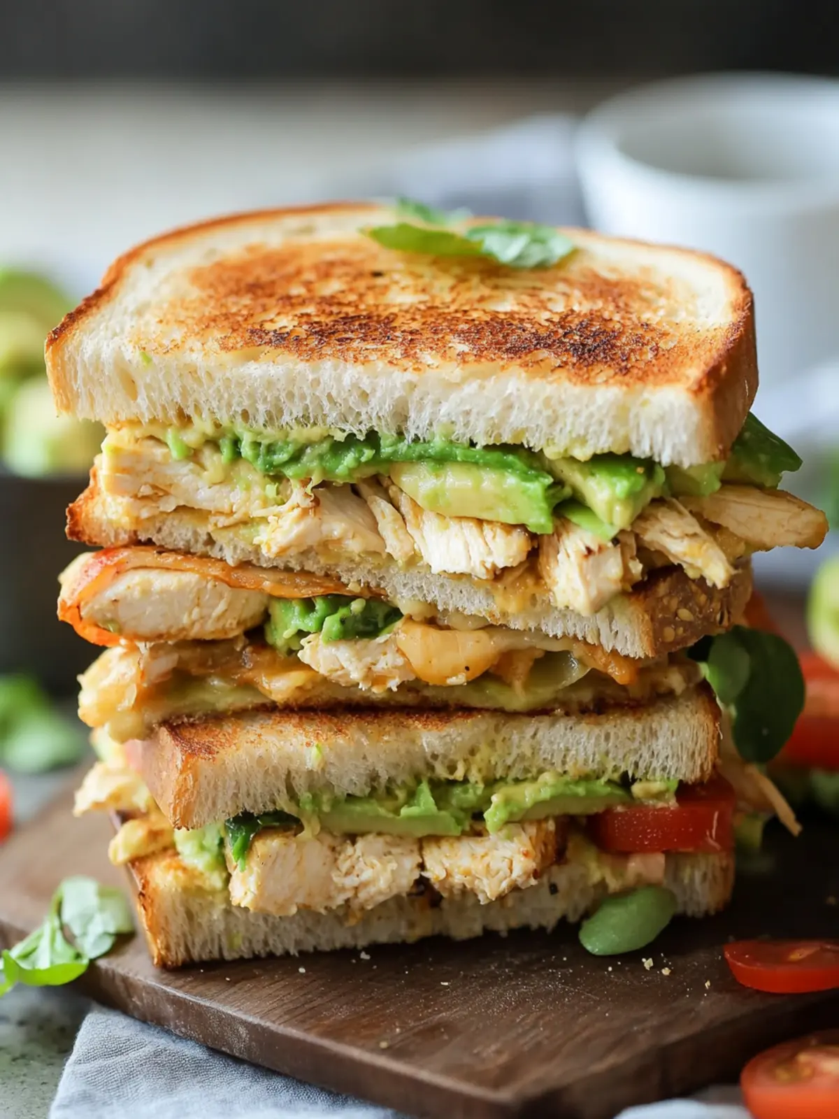 Chicken Avocado Melt Sandwich Recipe for Cozy Weeknight Dinners 3 Chicken Avocado Melt Sandwich Recipe