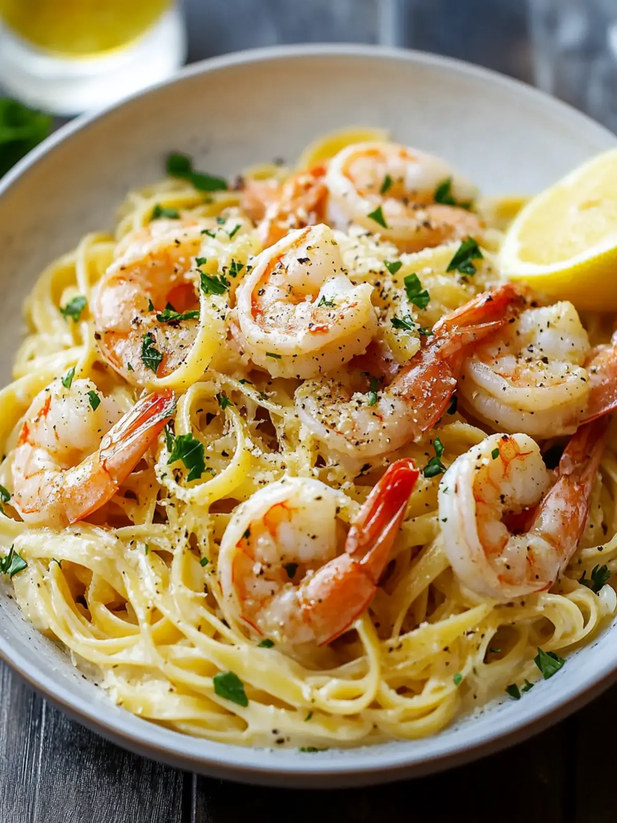 Creamy Garlic Shrimp Linguine for Home Cooked Happiness 5 Garlic Cream Shrimp Linguine