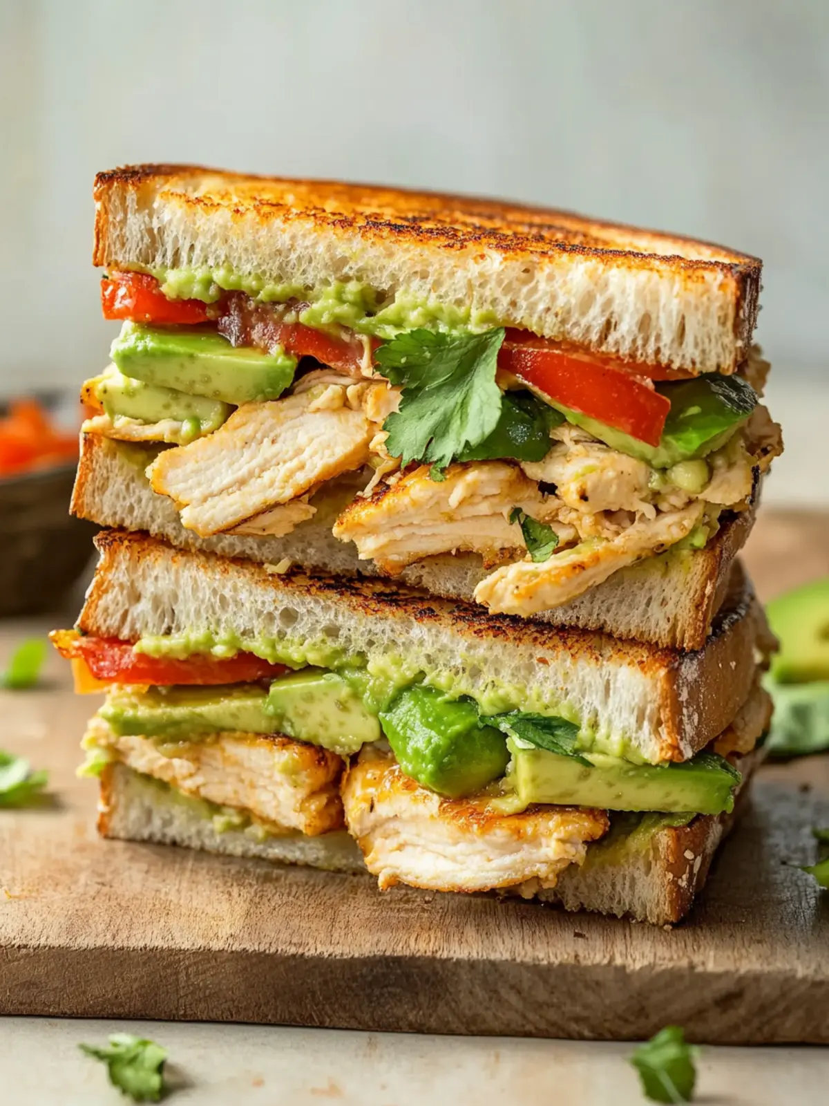 Chicken Avocado Melt Sandwich Recipe for Cozy Weeknight Dinners 4 Chicken Avocado Melt Sandwich Recipe