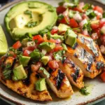 Fiesta Lime Chicken with Avocado Salsa