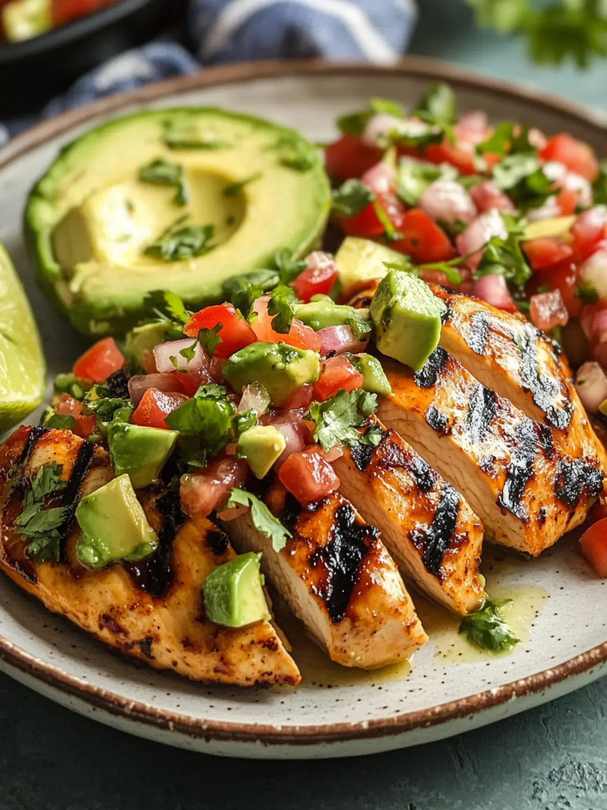 Fiesta Lime Chicken with Avocado Salsa for a Summer Feast 5 Fiesta Lime Chicken with Avocado Salsa
