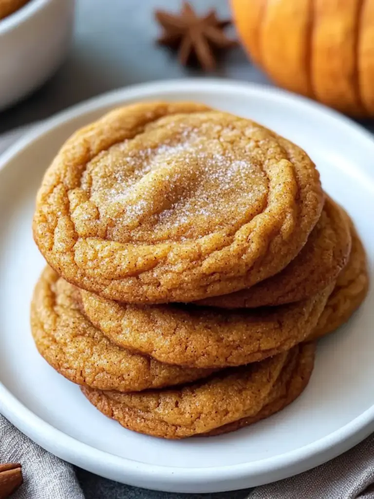 Soft & Chewy Pumpkin Spice Cookies | Easy Holiday Baking