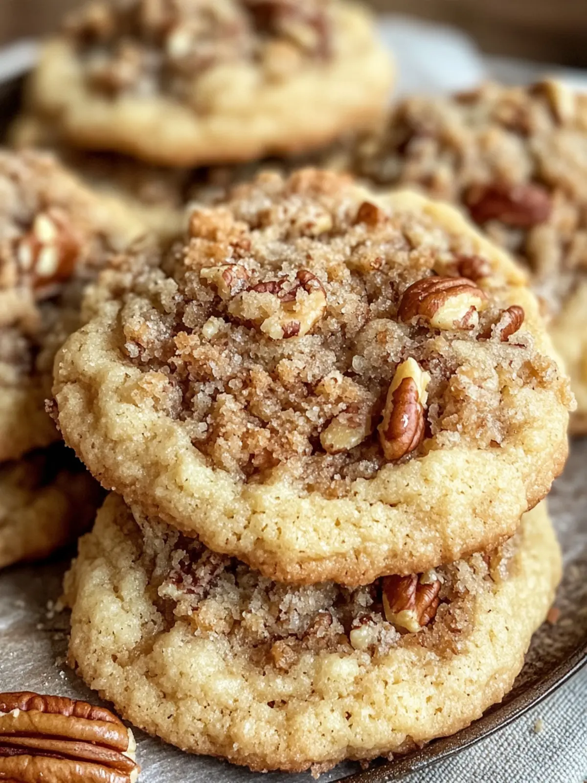Maple Pecan Crumble Cookies for Cozy Indulgence 4 Maple Pecan Crumble Cookies