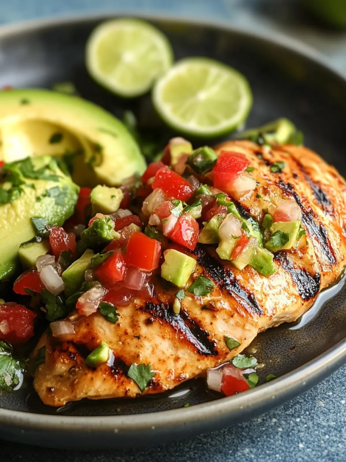 Fiesta Lime Chicken with Avocado Salsa for a Summer Feast 2 Fiesta Lime Chicken with Avocado Salsa