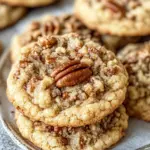 Maple Pecan Crumble Cookies