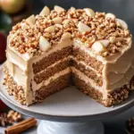 Cozy Apple Spice Cake with Creamy Brown Sugar Frosting 6 Apple Spice Cake